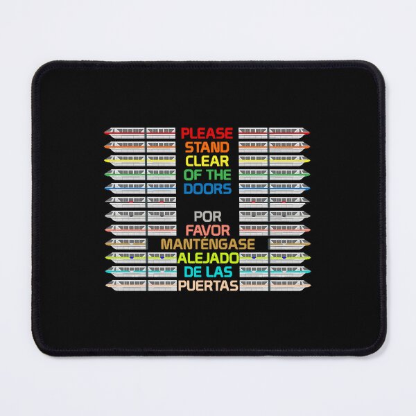Item preview, Monorail Announcer Saying (in color) designed and sold by MichelleF34464.