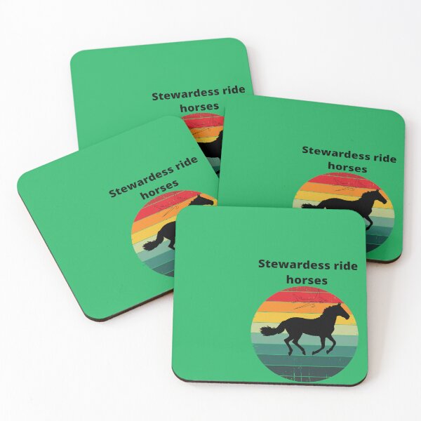 Item preview, Stewardess ride horses. designed and sold by Demetria3.