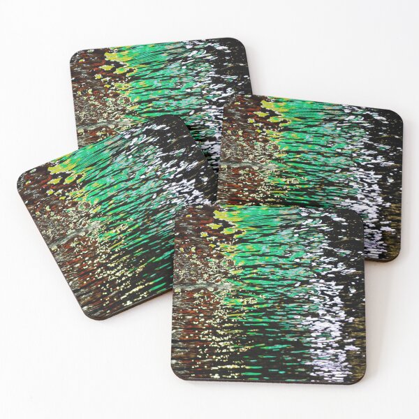 Item preview, Rippled Reality: Yellow and Green  designed and sold by George  Buid.