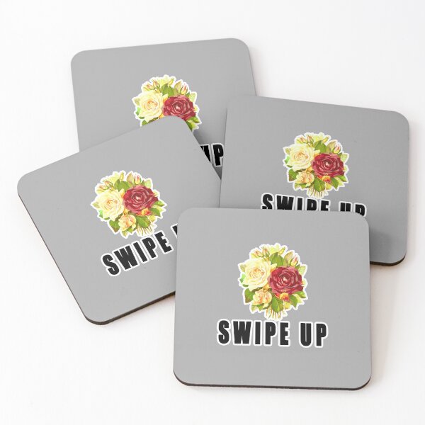 Item preview, Swipe Up Button Flower Bouquet designed and sold by PodiShawna.