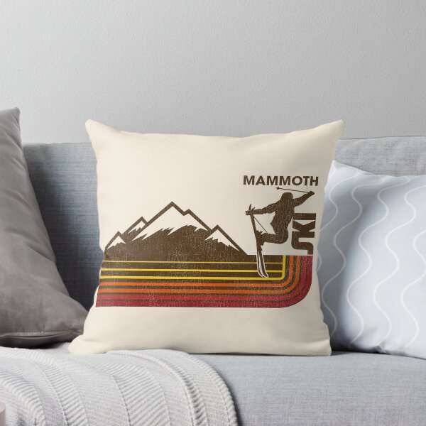 Item preview, Retro Mammoth Lakes Mountain 70s/80s Style Skiing Stripe designed and sold by ourkid.