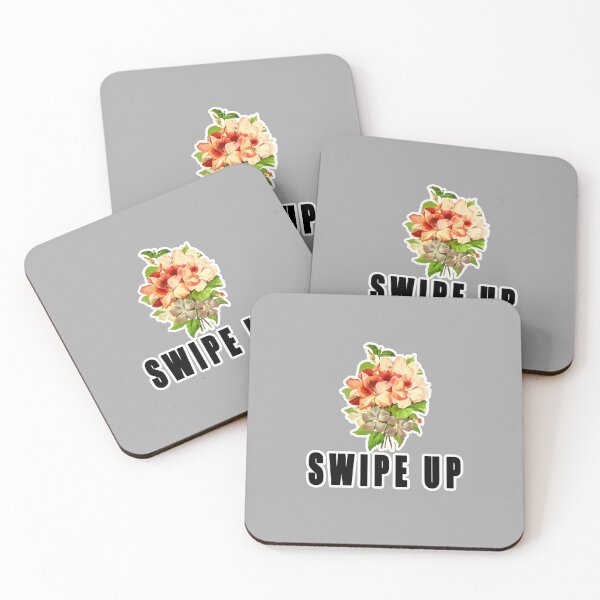 Item preview, Swipe Up Button Flowers designed and sold by PodiShawna.