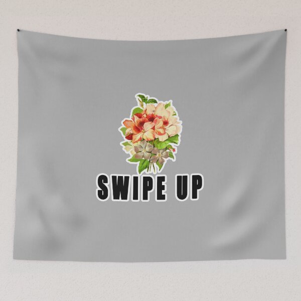 Item preview, Swipe Up Button Flowers designed and sold by PodiShawna.