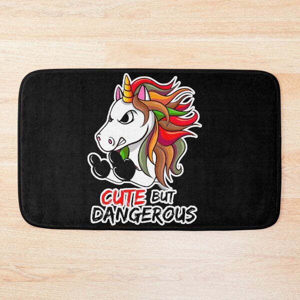 Item preview, Cute But Dangerous - Unicorn Lovers - Sassy Designs designed and sold by ExpressUrselfCo.