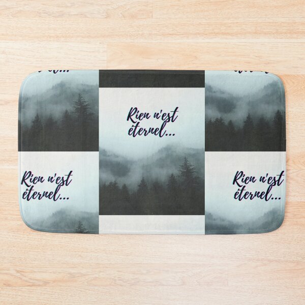 Item preview, Nothing lasts forever - popular french quotes theme gifts  designed and sold by RebelliousRosee.