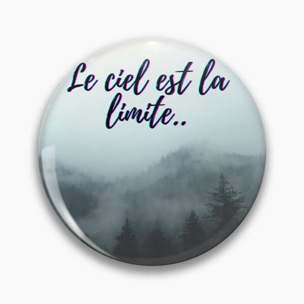 Item preview, Sky is not the limit - popular french quotes theme gifts  designed and sold by RebelliousRosee.