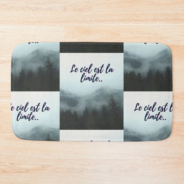 Item preview, Sky is not the limit - popular french quotes theme gifts  designed and sold by RebelliousRosee.
