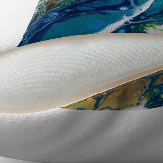 Alternate view of Formation of Desire Throw Pillow