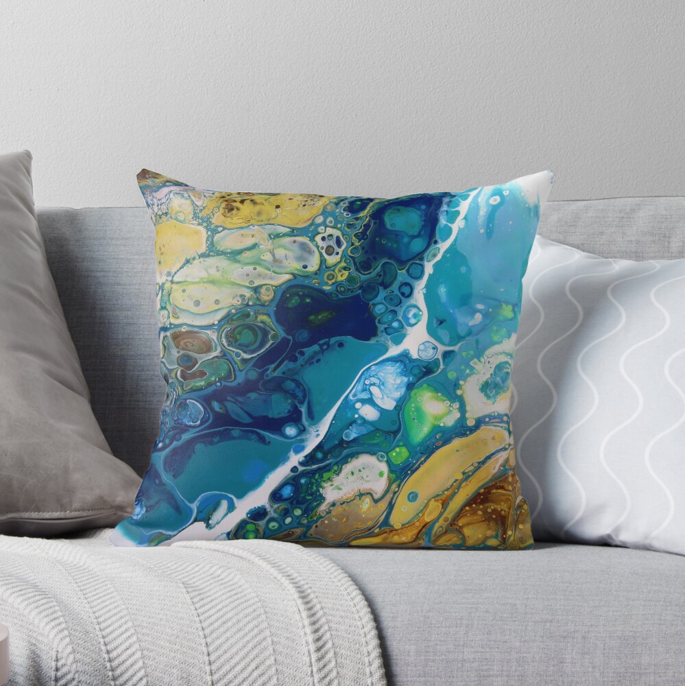 Formation of Desire Throw Pillow