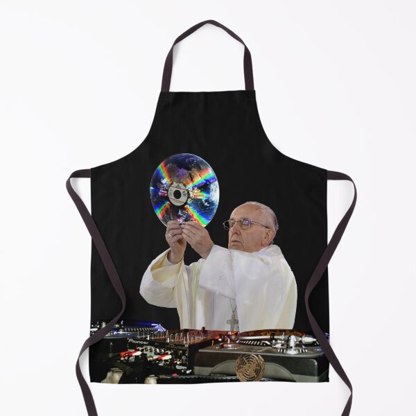 Item preview, DJ Earth Pope Francis, EDM Holy Father designed and sold by worn.