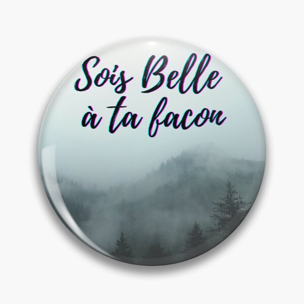Item preview, Be beautiful in your own way - popular French quotes theme gifts  designed and sold by RebelliousRosee.