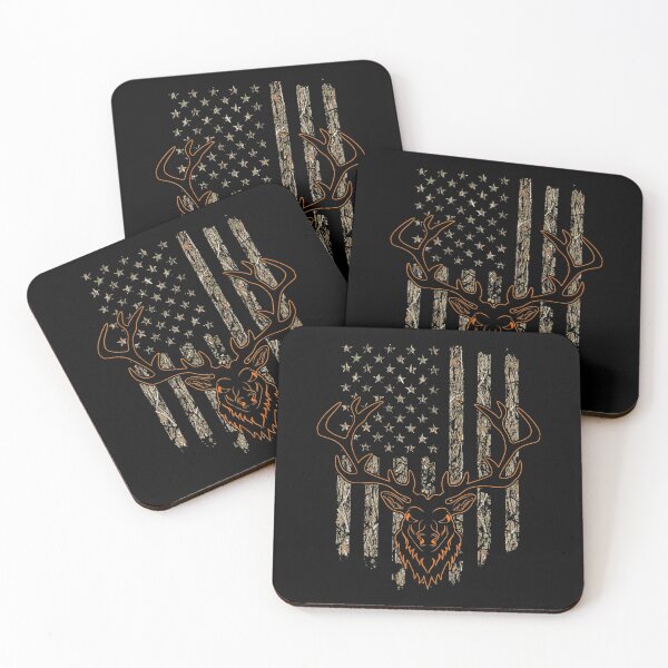 Item preview, Deer Hunter American Flag designed and sold by melindadblacks.