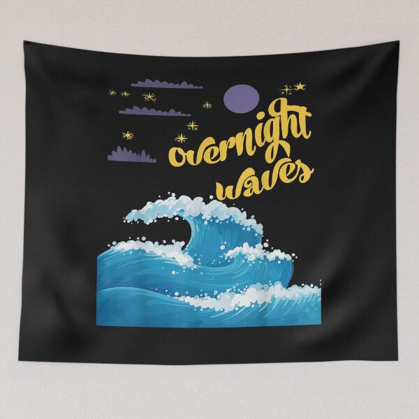 Item preview, overnight waves designed and sold by Zaraharding.