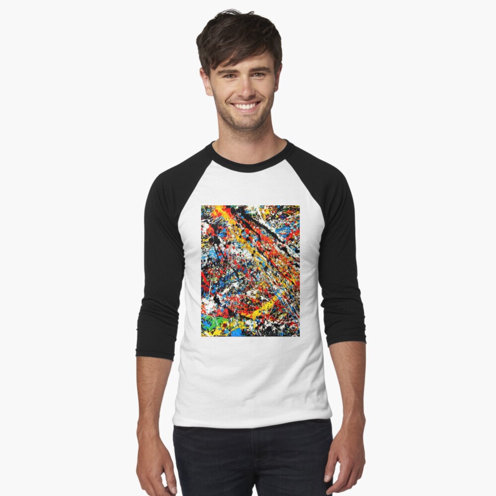 Item preview, Baseball ¾ Sleeve T-Shirt designed and sold by ProsperityPath.