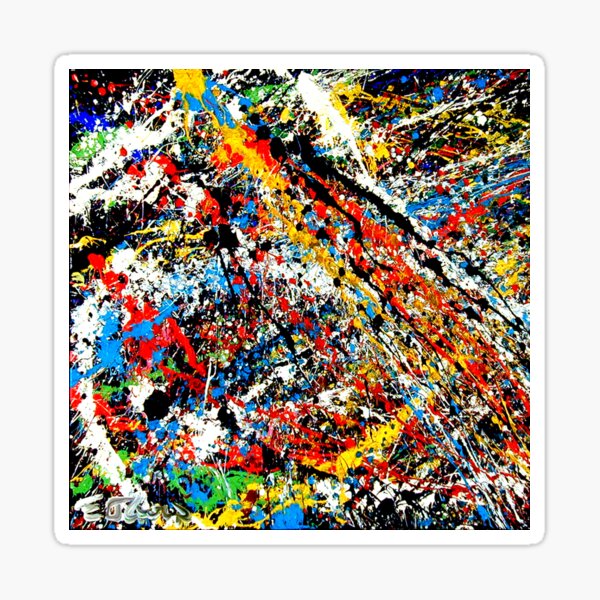 Quantum World Around Me Sticker