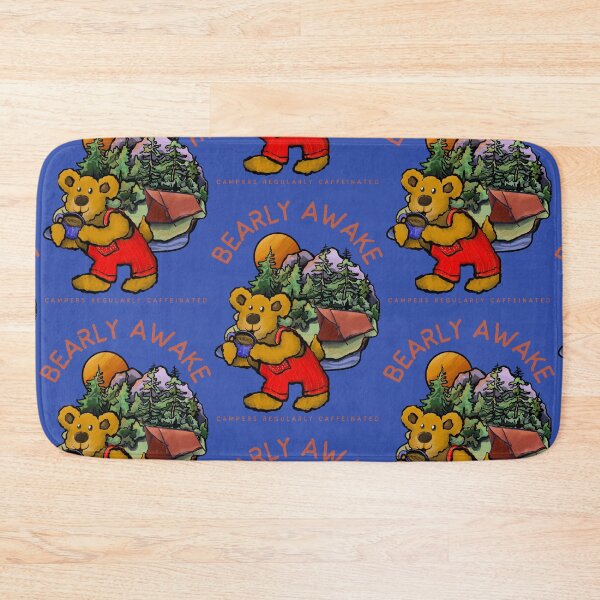 Item preview, Bearly Awake Campers Regularly Caffeinated  designed and sold by CampK80.