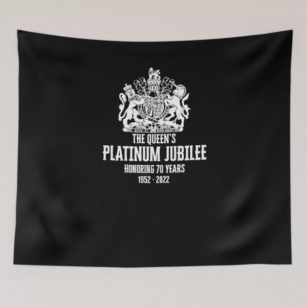 Item preview, The Queens Platinum Jubilee 70 Years Queen Elizabeth II Travel Mug designed and sold by tixiermichas.