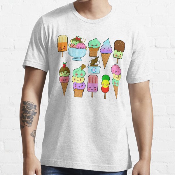"Summer Ice Cream " Tshirt for Sale by shashira Redbubble ice