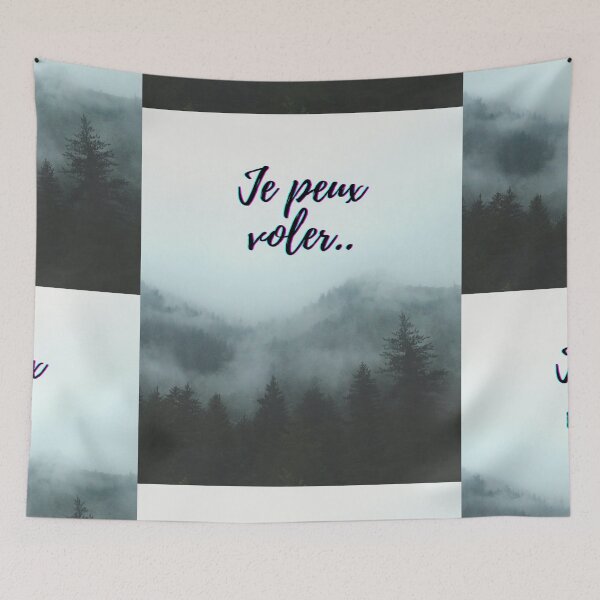 Item preview, I can fly - popular French quotes theme gifts  designed and sold by RebelliousRosee.