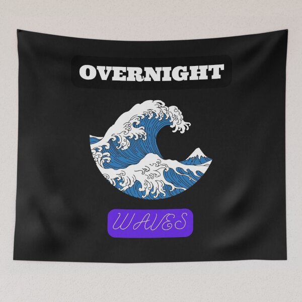Item preview, Overnight waves designed and sold by Zaraharding.