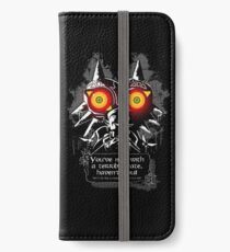 Majoras Maske - Treffen mit einem schrecklichen Schicksal iPhone Flip-Case/Hülle/Klebefolie