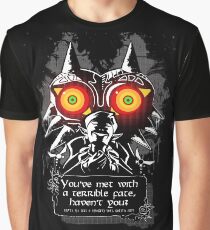 Majoras Mask - Meeting With a Terrible Fate Graphic T-Shirt