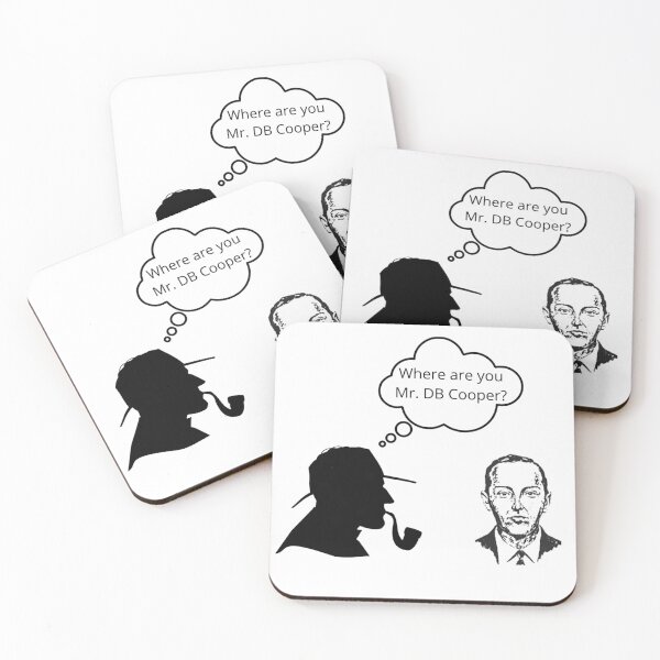 Item preview, Sherlock Holmes looking for DB Cooper designed and sold by aavyanshi.