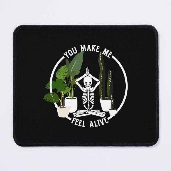 Item preview, plants make me feel alive yoga version designed and sold by TammyWrig14399.