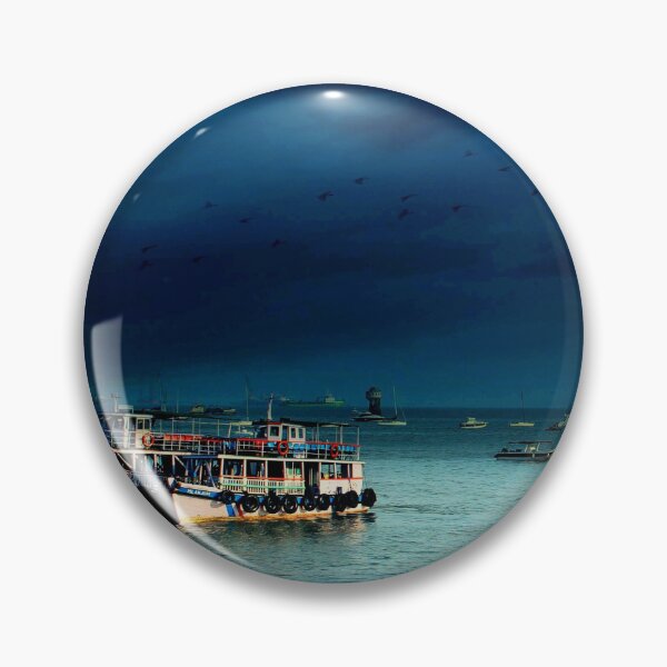 Item preview, MARITIME #5 - Boats on Dark Stormy Sea designed and sold by DEL-Productions.