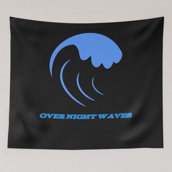 Item preview, Overnight Waves designed and sold by Zaraharding.