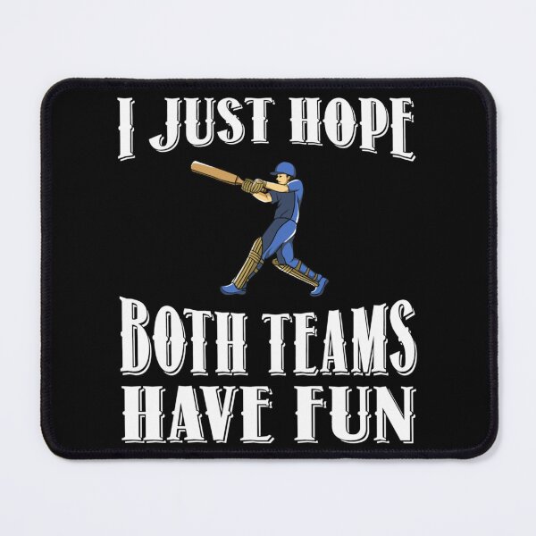 Item preview, Cricket Gifts For Kids I Just Hope Both Teams Have Fun Playing Cricket Essential T-Shirt designed and sold by caraaliciafn.