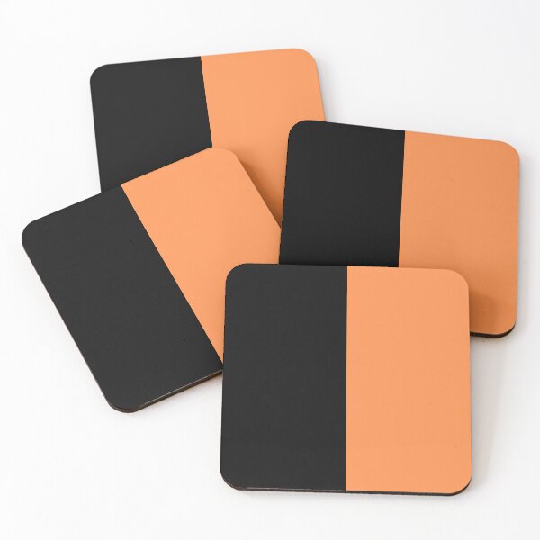Item preview, Orange and black striped line blocks designed and sold by Designs24U.