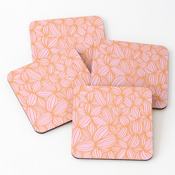 Artikelvorschau, Designdruck in Orange und Pink entworfen und verkauft von KristenST.