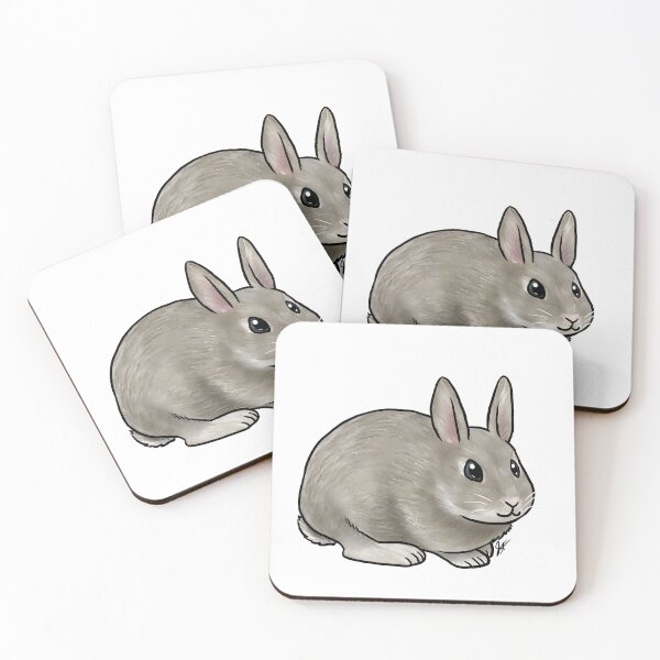 Item preview, Netherland Dwarf Rabbit - Lilac designed and sold by Jennifer Stolzer.