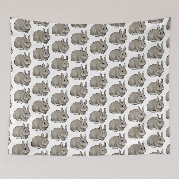 Item preview, Netherland Dwarf Rabbit - Lilac designed and sold by Jennifer Stolzer.