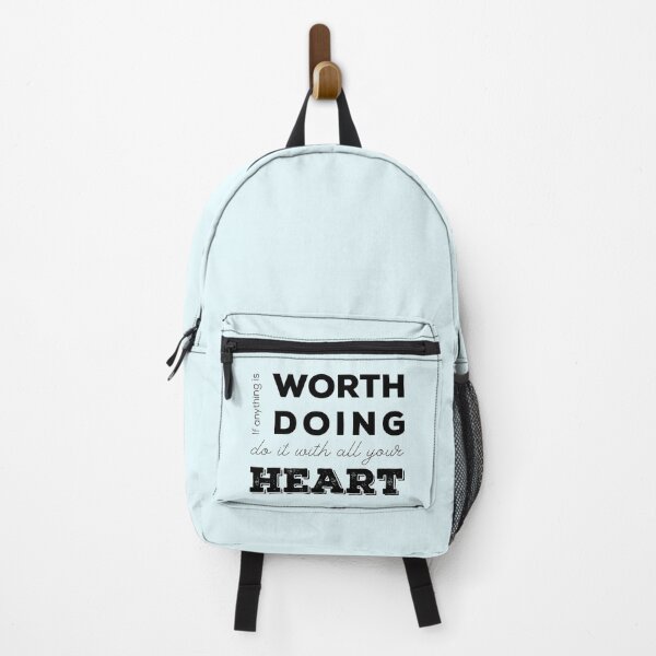 Item preview, If anything is worth doing, do it with all your heart designed and sold by JenTrinhArt.