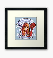 Loyal, Determined White Mage Framed Print