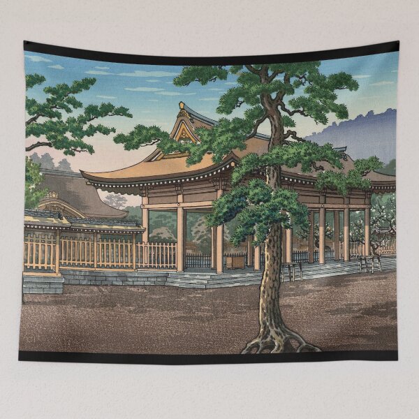 Item preview, Kashihara Shrine by Tsuchiya Koitsu designed and sold by Takeda-art.