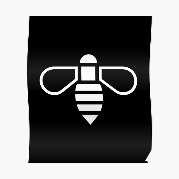 "Manchester Bee png" Poster for Sale by EniMin | Redbubble