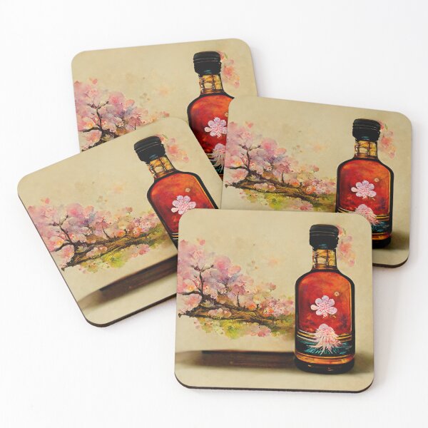 Item preview, Japanese Sakura Whiskey Blossom designed and sold by 2Piglets.