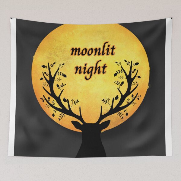 Item preview, moon shadow,moonlit night designed and sold by zzzozzo.