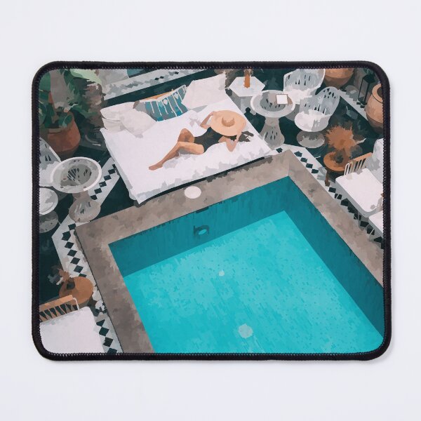 Item preview, Poolside in Marrakech - Watercolour Style designed and sold by WWWC2288.