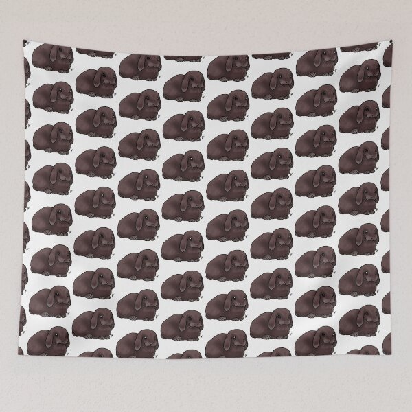 Item preview, Holland Lop - Chocolate designed and sold by Jennifer Stolzer.