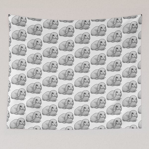 Item preview, Holland Lop - White designed and sold by Jennifer Stolzer.
