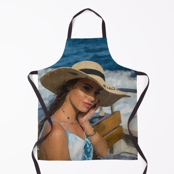 Item preview, Beautiful Woman on Boat - Watercolour Style designed and sold by WWWC2288.