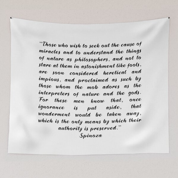 Item preview, Spinoza Quotes designed and sold by 4ever-Undaunted.