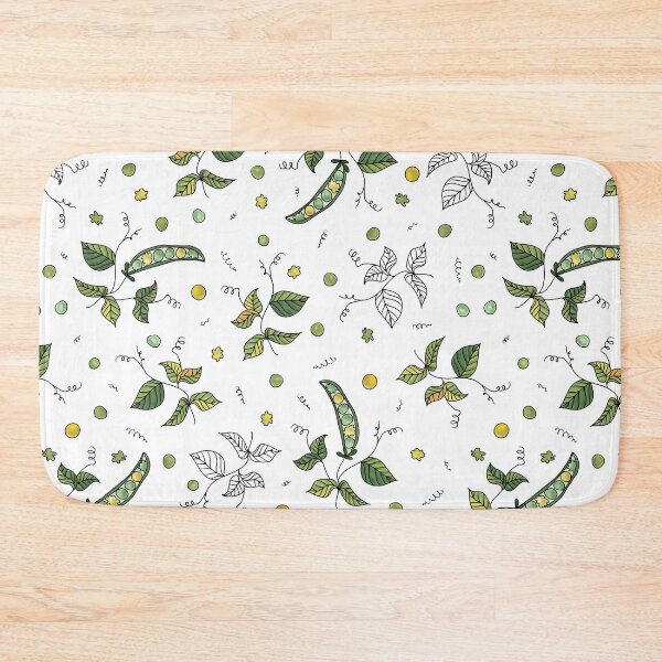 Item preview, Mendel Peas on white designed and sold by fogoosherie.