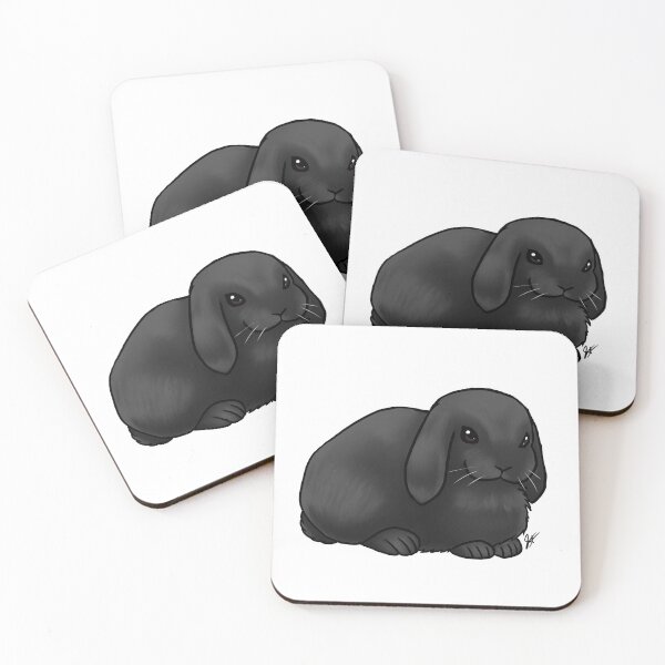 Item preview, Holland Lop - Black designed and sold by Jennifer Stolzer.