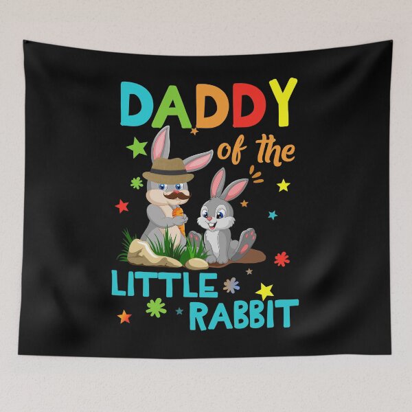 Item preview, Daddy Of Little Rabbit Birthday Family Shirts Matching Shirts designed and sold by FamilyShirt4U.