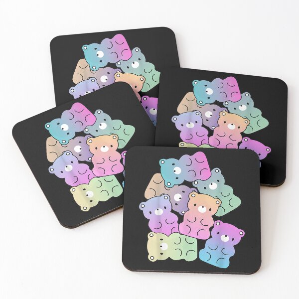 Item preview, Rainbow Gummy Bear Design Kawaii Aesthetic Teens designed and sold by Marvelistic.